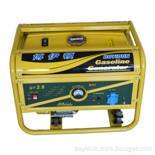 6.5kW Gasoline Generator, 50Hz/220V, 100% Copper Line
